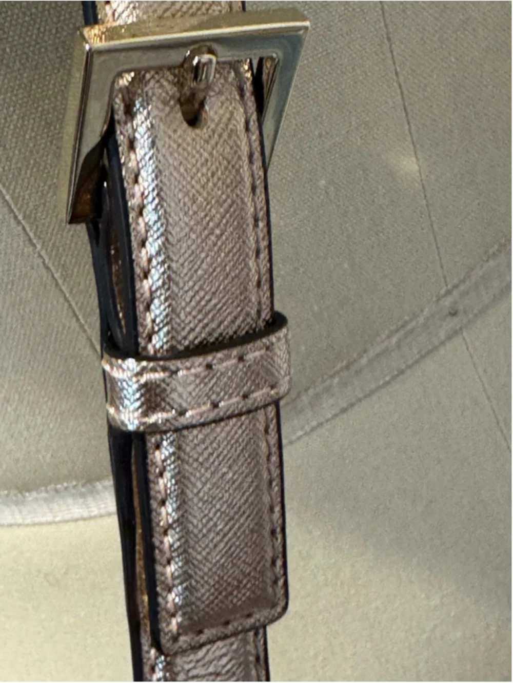 Women's Kate Spade Metallic Rose Gold crossbody Satchel